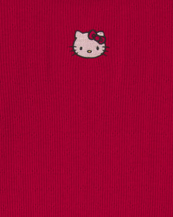 Toute-petite fille &ndash; Haut manches longues &agrave; motif c&oelig;ur Hello Kitty&reg; &ndash; Rouge, 