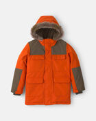 Gar&ccedil;ons - Manteau d&rsquo;hiver - Orange, image 1 sur 6 diapositives