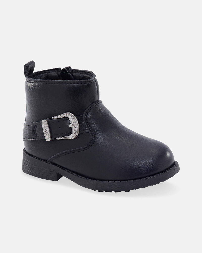 Tout-petit fille - Bottes de mode - Noires, image 1 sur 6 diapositives