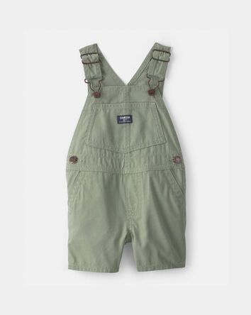 Baby Boy Canvas Shortall - Olive, 