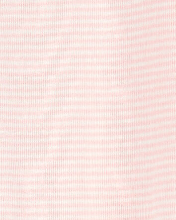 Baby Girl 2-Pack 2-Way Zip Cotton Sleeper, 