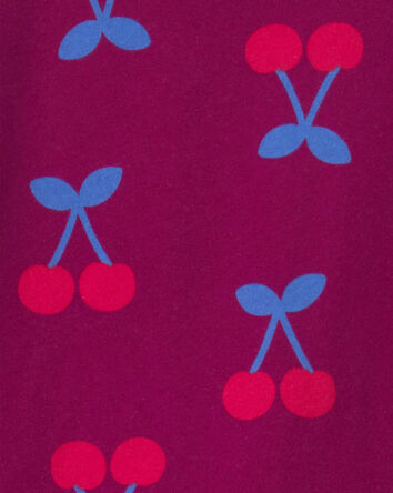 Toddler Girl Cherry Long-Sleeve Top - Red, 