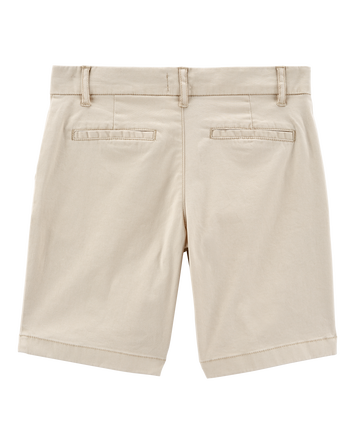 Filles - Short en coutil extensible, 