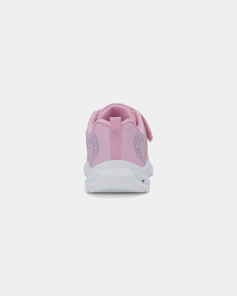Toddler Girl Star Light-Up Athletic Sneakers - Pink, image 3 of 7 slides