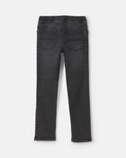 Boys Tapered Denim Jeans - Black, image 2 of 5 slides