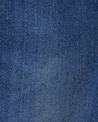 Enfant en bas âge Salopette en denim extensible - Délavage foncé, image 3 sur 5 diapositives