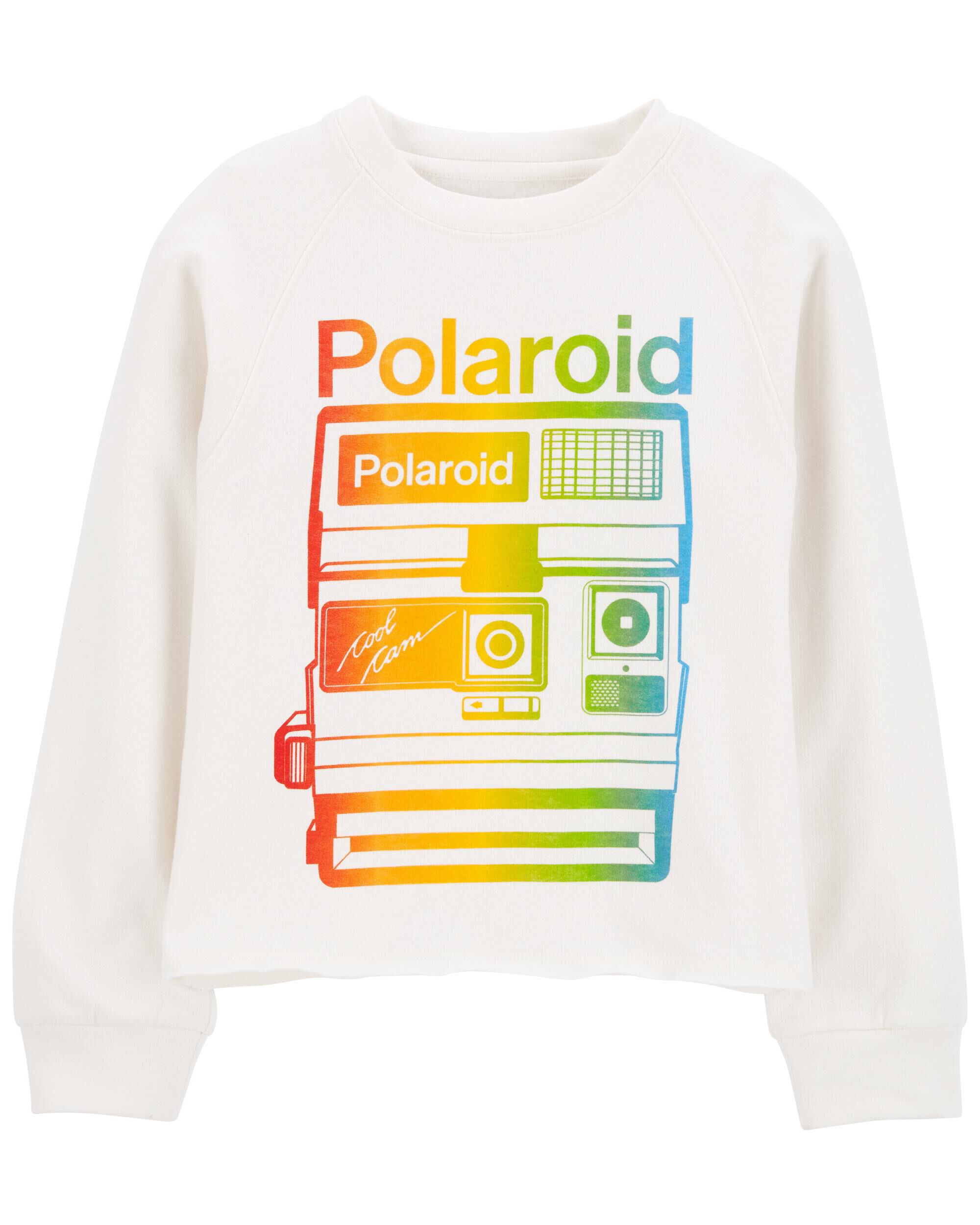 White Multi Polaroid Pullover Crew Carter s Oshkosh Canada