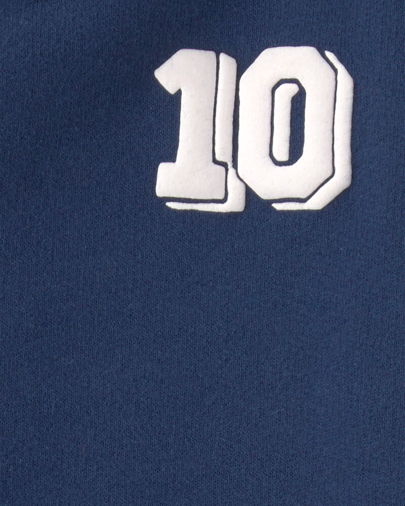 Baby Boy Varsity French Terry Pullover Sweatshirt - Blue, image 3 of 4 slides