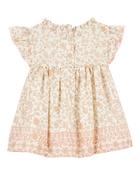 Bébé Ensemble 2 pièces haut à fleurs et short - Crème, image 2 sur 5 diapositives