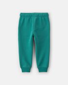 Toddler Boy Fleece Joggers - Green, image 2 of 4 slides