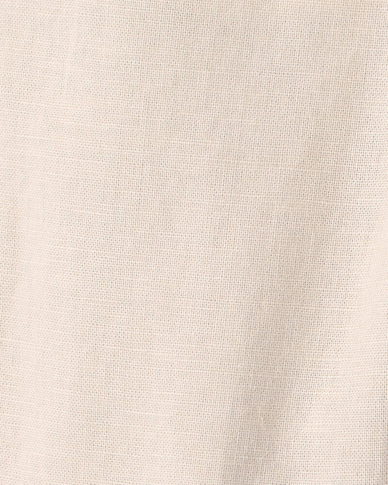 Baby Boy Linen Pants Made with Organic Cotton , image 4 of 5 slides