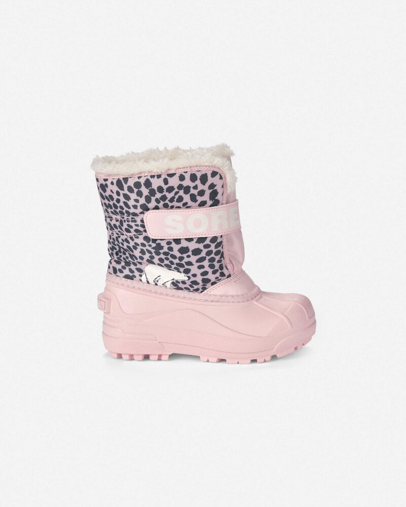 Filles - Bottes d'hiver Snow Commander&trade; SOREL - Rose, image 3 sur 3 diapositives