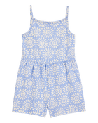 Kid Geo Print Tank Romper, image 1 of 3 slides