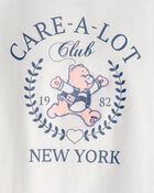 Girls Care Bear Long-Sleeve Top - White, image 4 of 5 slides