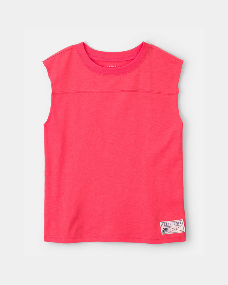 Boys Active Muscle Tank - Orange, image 1 of 3 slides