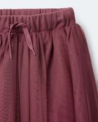 Toddler Girl Avenue Twirl™ Midi Skirt with Tulle - Burgundy, image 7 of 7 slides