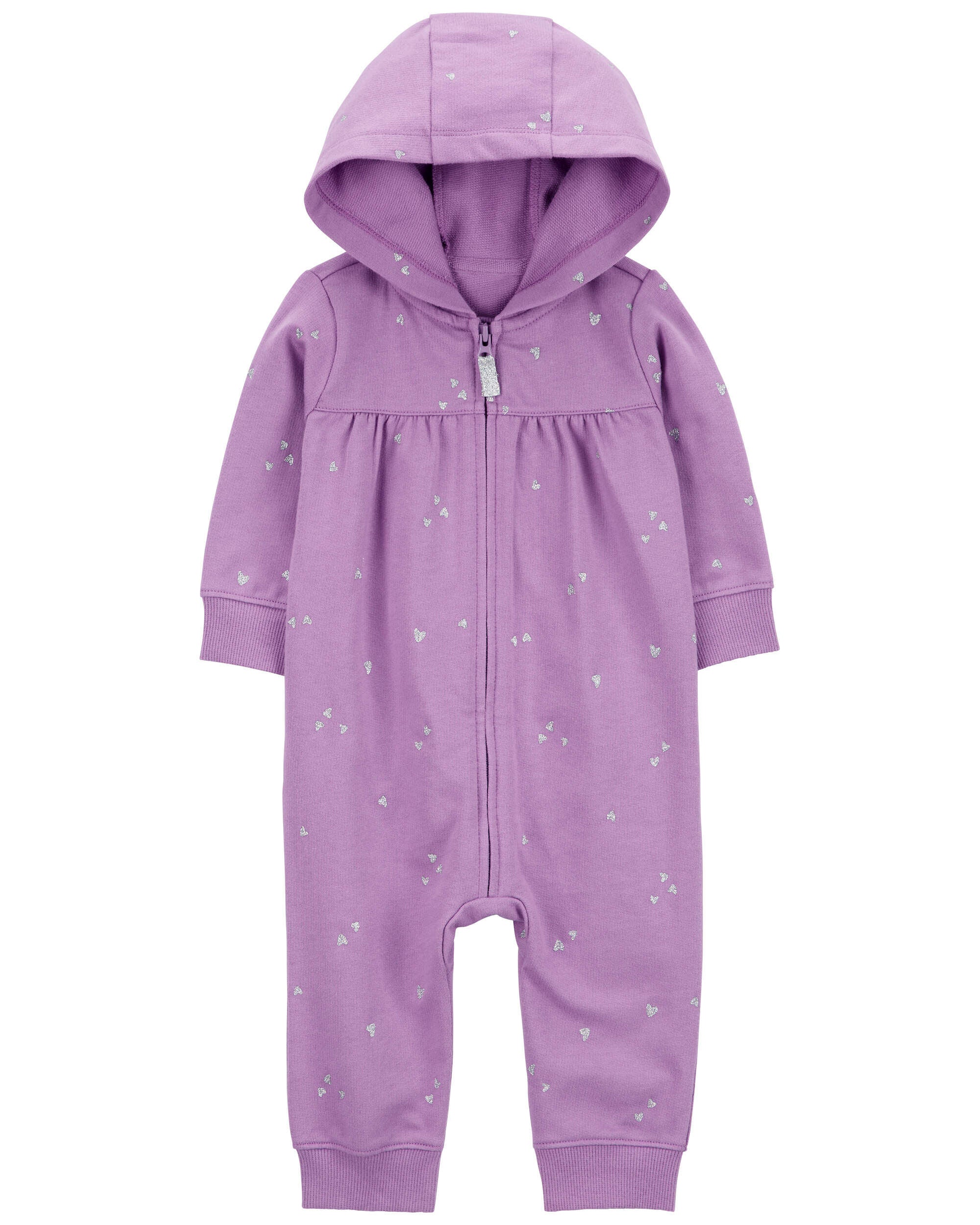 Purple Baby Long Sleeve Jumpsuit Purple Carter s Oshkosh Canada