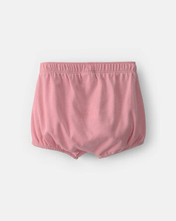 Baby Girl 2-Pack Cotton Shorts - Pink, 