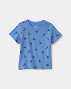 Baby Boy Lobster T-Shirt - Blue, image 1 of 3 slides