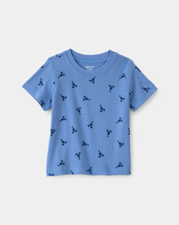 B&eacute;b&eacute; gar&ccedil;on - T-shirt &agrave; motif de homards - Bleu, 