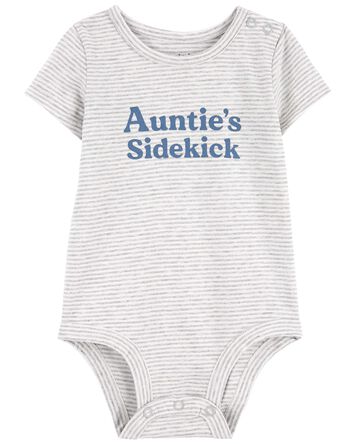 Auntie's Sidekick Cotton Bodysuit, 