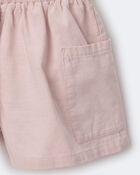 Toddler Girl Swing Short with Pockets - Rose, image 7 of 7 slides