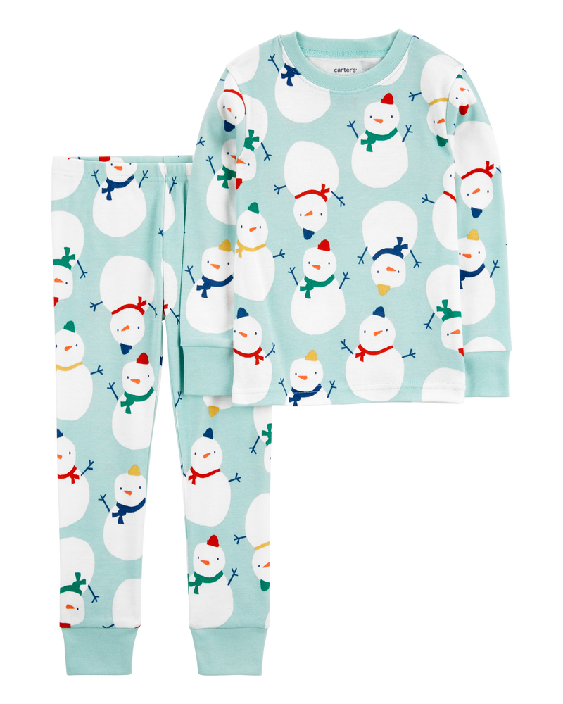 Carters snowman pajamas hotsell