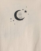 Filles - T-shirt manches longues &agrave; imprim&eacute; &laquo;Ghosted&raquo; d&rsquo;Halloween - Cr&egrave;me, image 3 sur 4 diapositives