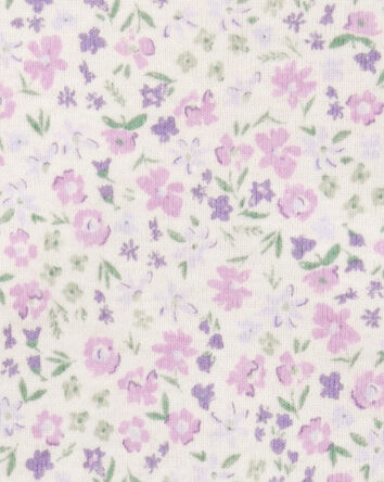 Bébé Ensemble 2 pièces t-shirt à manches longues à fleurs et pantalon, 