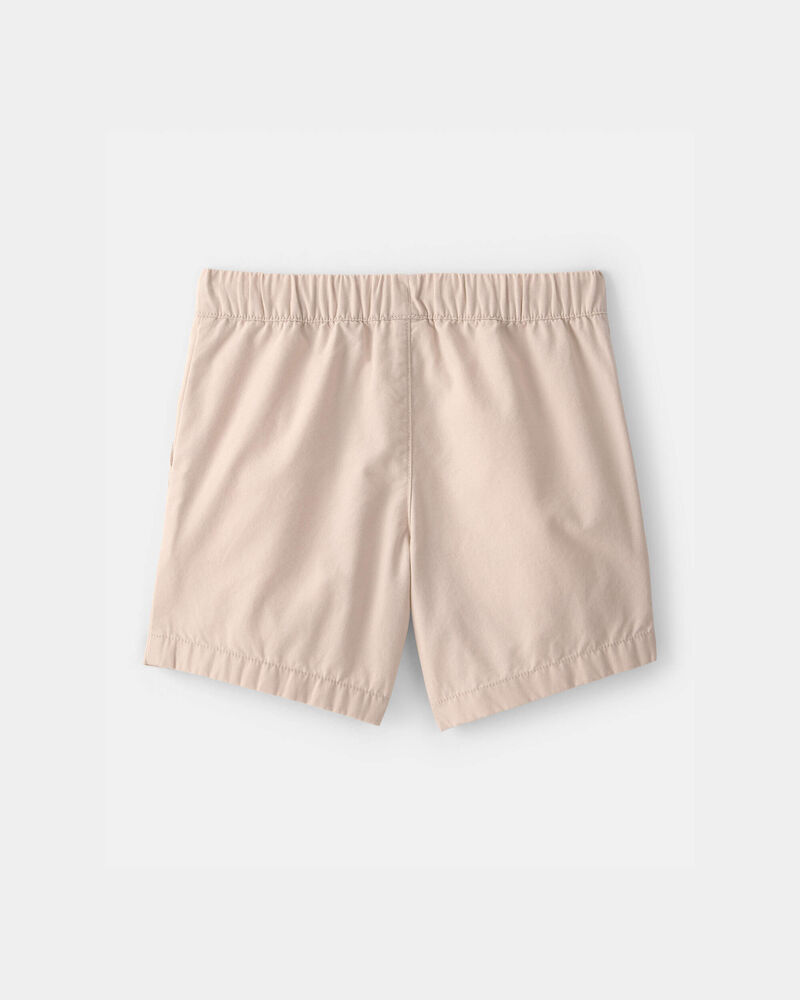 Toddler Boy Canvas Shorts - Khaki, image 2 of 4 slides