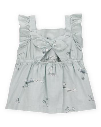 Baby 2-Piece Flutter Tank & Pull-On Short Set, 