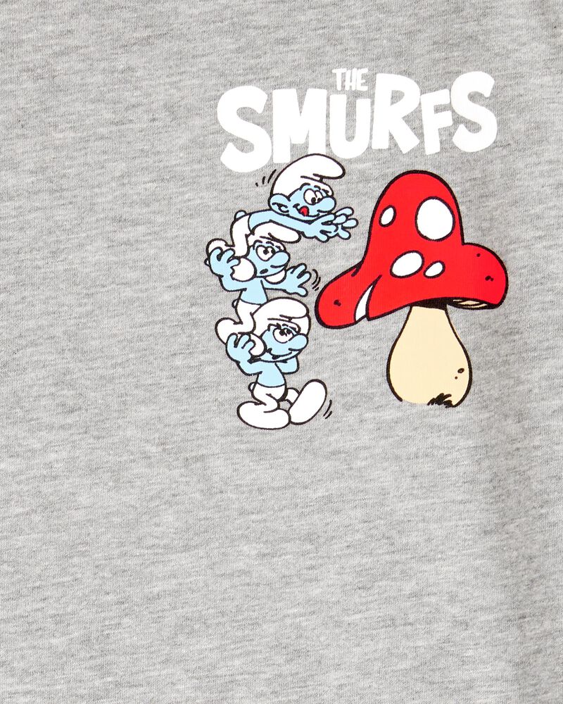 Kid Smurfs Graphic Tee - Grey, image 3 of 4 slides