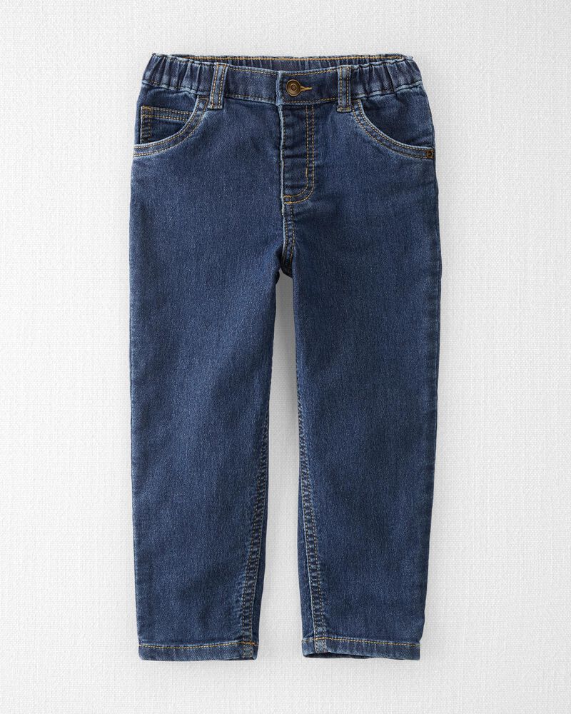 Medium Wash Organic Cotton Denim Jeans