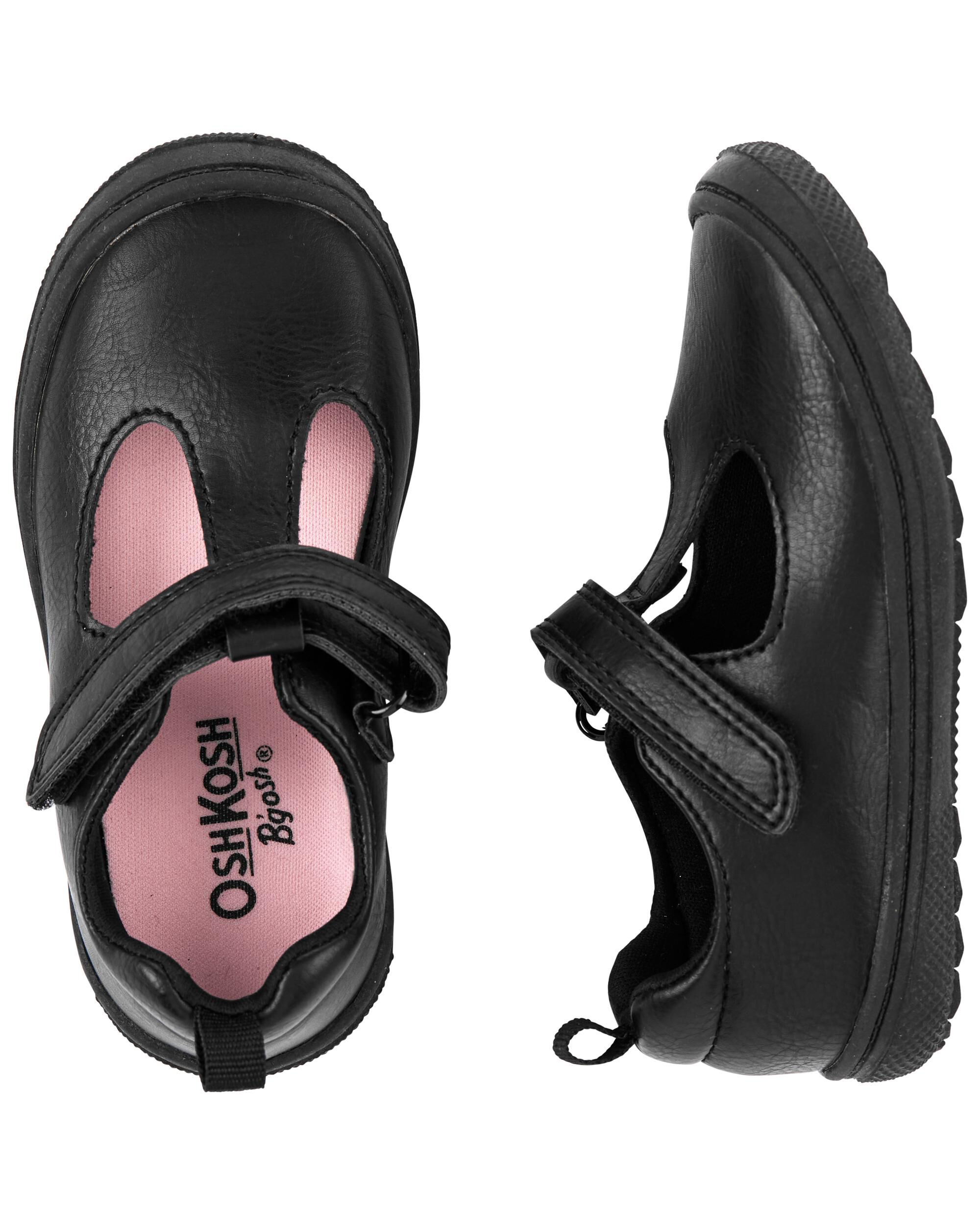 Black t strap 2024 shoes for toddlers