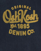 Boys Original OshKosh Denim Co' Denim Jacket - Dark Wash, image 4 of 5 slides