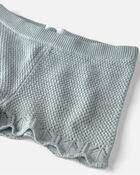 Toddler Girl 2-Piece Organic Cotton Knit Top & Short Set, image 3 of 5 slides