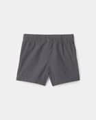Baby Boy Canvas Shorts - Grey, image 2 of 4 slides