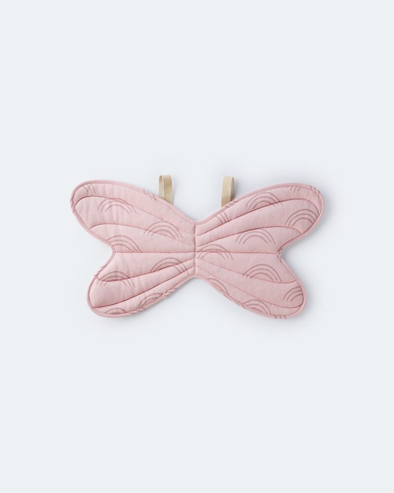 Tout-petit fille - Ailes de d&eacute;guisement &agrave; motif arc-en-ciel - Rose p&acirc;le, image 1 sur 8 diapositives