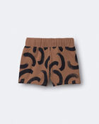Toddler City Park&trade; Short in Abstract Print - Brown, image 5 of 6 slides
