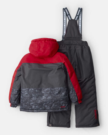 Boys 2-Piece Taslan Snowsuit Set - Red
, 