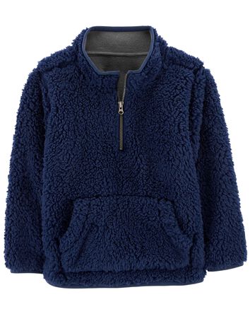 Quarter Zip Fleece Pullover, 