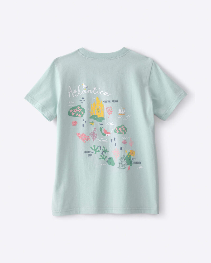 Girls Disney&copy; Ariel Graphic Tee - Blue, image 2 of 5 slides
