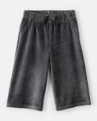 Baby Girl Ribbed Flare Pants - Black, image 1 of 4 slides