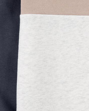 Kid Colourblock Fleece Sweatshirt, 