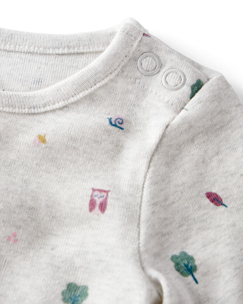 Baby 2-Pack Organic Cotton Bodysuits, image 2 of 6 slides