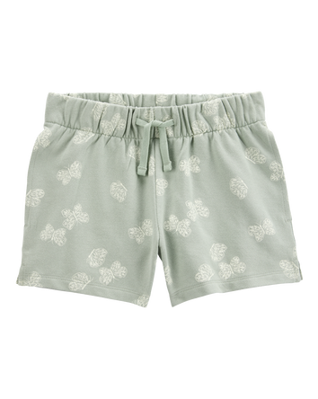 Kid Butterfly Pull-On French Terry Shorts, 