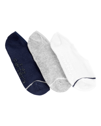 Toddler 3-Pack No-Show Socks, 
