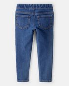 Toddler Girl Skinny Jeans in Blue Wash, image 2 of 4 slides