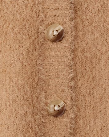 Tout-petit fille - Cardigan à manches longues – Brun, 