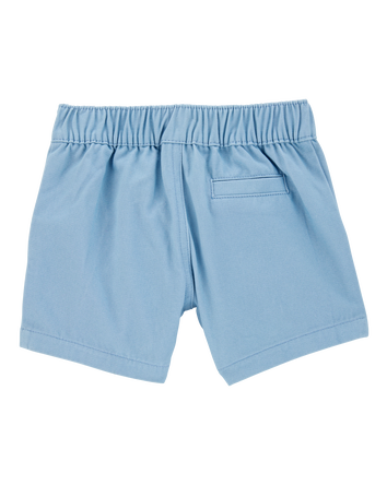 Baby 2-Piece Polo Outfit Set - Blue/Ivory, 